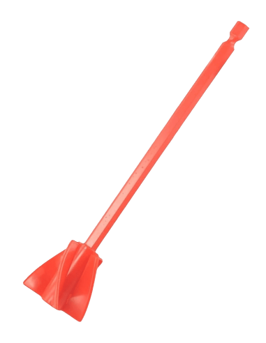 Varilla mezcladora plástico taladro resinas y poliuretano 16cm
