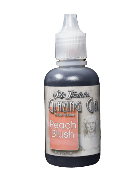 Skin Illustrator Glazing Gels maquillagem SFX hematomas feridas pele 30ml - Peach Blue