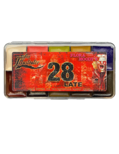 Skin Illustrator 28 Late alcohol-activated makeup palette 10 colours FX