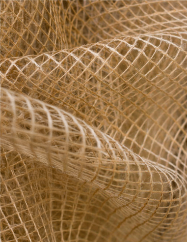 Arpillera de yute natural 82 g/m² refuerzo escayola moldes y escenografía - 100 m²