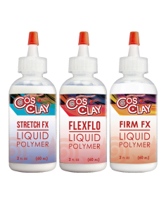 Flüssiger flexibler Polymerton CosClay Liquids Ofen 60 ml – Family Pack