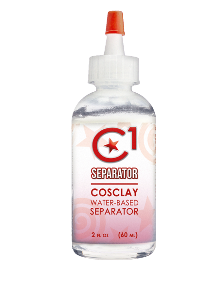 CosClay Séparateur C1 agent démoulant base eau pour argile polymère