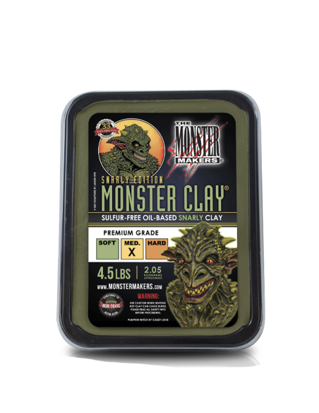 Monster Clay Snarly 33° Anniversario plastilina media verde senza zolfo