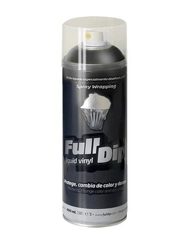 Flexible liquid vinyl spray solid colours matte finish UV resistant – Black / Gloss Clear