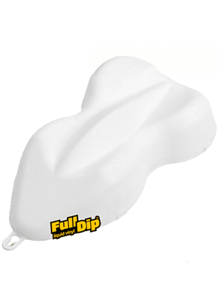 Flexible liquid vinyl spray solid colours matte finish UV resistant – White