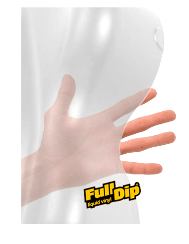 Flexible liquid vinyl spray solid colours matte finish UV resistant – Gloss Clear