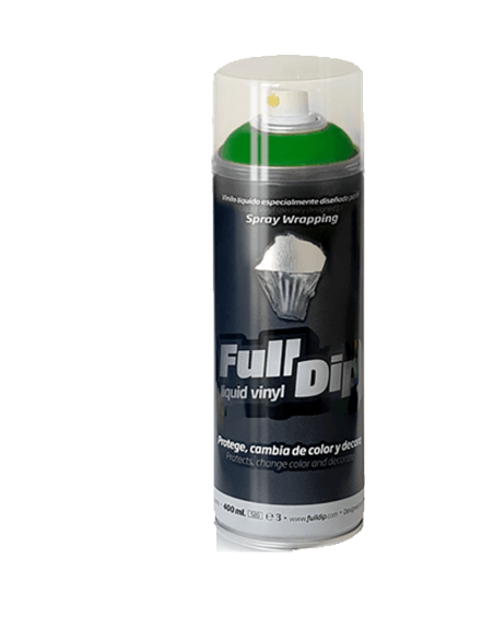 FullDip Liquid Vinyl Military spray vinile opaco flessibile resistente UV 400ml - Verde