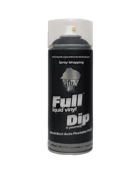 FullDip Liquid Vinyl Military matte flexible UV resistant spray vinyl 400ml - Black