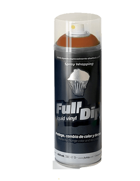 FullDip Liquid Vinyl Military matte flexible UV resistant spray vinyl 400ml - Brown