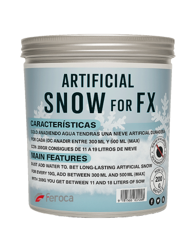 Artificial FX snow sodium polyacrylate realistic effect makeup - 200 g