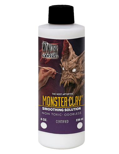 Monster Clay Smoothing Solution liquide lissant pour argile de sculpture