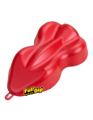 Spray vinilo líquido metalizado flexible resistente UV 400 ml FullDip - Rojo