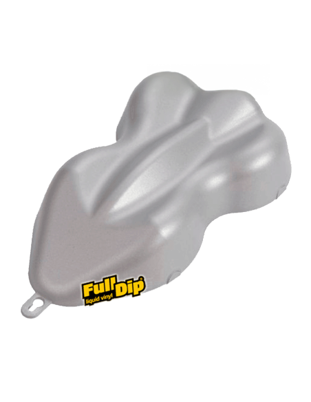 Metallic flexible UV-resistant liquid vinyl spray 400 ml FullDip - Hyper Silver