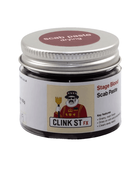 Faux sang en pâte Scab Paste FX pour croûtes et plaies vieillies maquillage