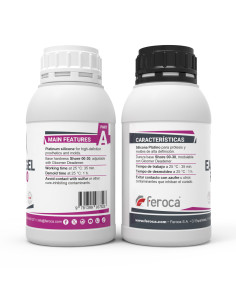 EasyGel FX00 silicone platine Shore 00-30 prothèses FX translucide pigmentable - Kit de 1 Kg. 2