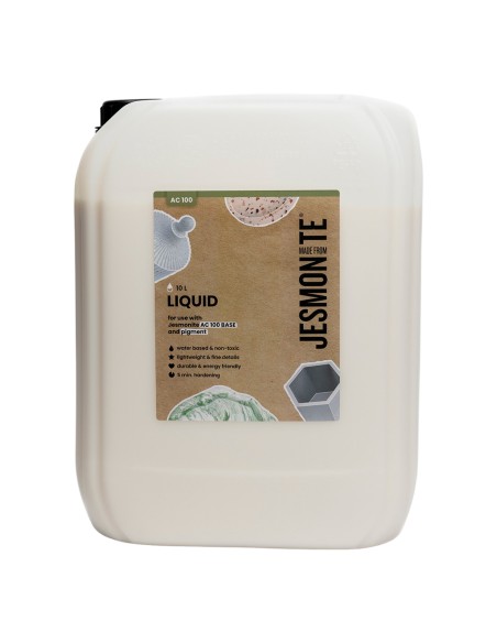 Jesmonite AC100 résine acrylique sans COV pour coulées et stratifiés - Liquide 10 kg