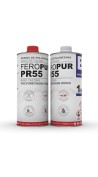 Feropur PR55+E55 resina poliuretano rígida bicomponente colada 75D