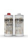 EASYFOAM 300 espuma rígida poliuretano densidade 300 escultura cosplay - Kit de 2 Kg.
