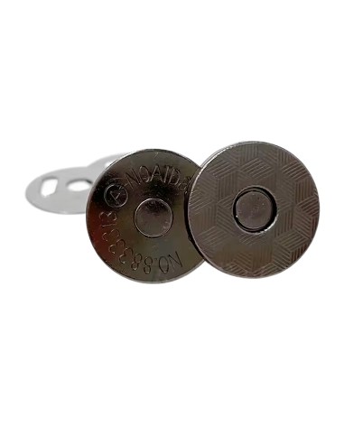 Corchetes imantados negros 14mm cosplay cierre magnético vestuario - 10 uds / 5 uds