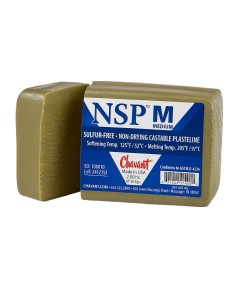 Chavant Medium plastilina profesional dureza media sin azufre 906g verde 2