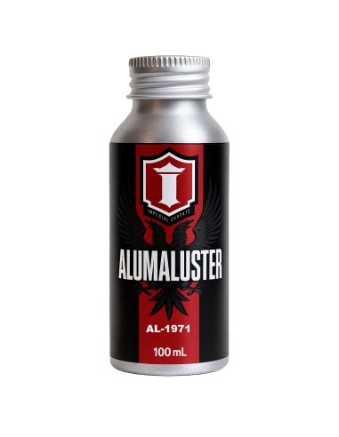 Alumaluster 100ml tinta cromada efeito espelho aerógrafo alta refletividade