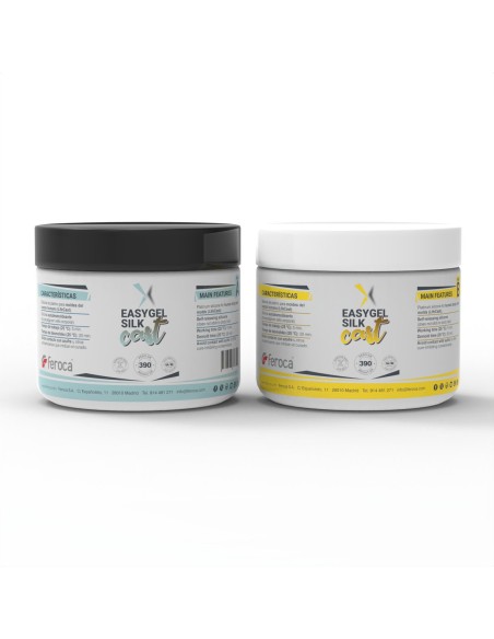 EASYGEL Silk Cast silicone platine Life Cast peau Shore A25 auto-démoulante - Kit de 780 g