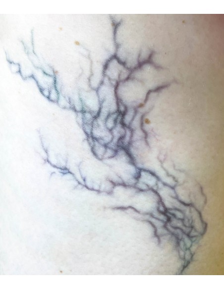 TATÚ FX Infected Veins lámina tatuajes temporales venas SFX maquillaje efectos