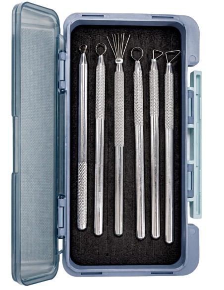 Set 7 Präzisionswerkzeuge Edelstahl Modellierung Bildhauerei FX