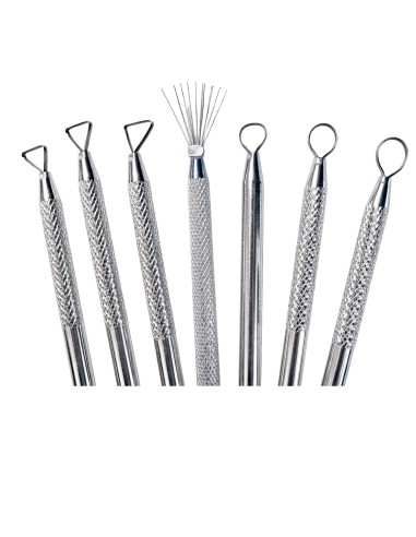 Set 7 Präzisionswerkzeuge Edelstahl Modellierung Bildhauerei FX