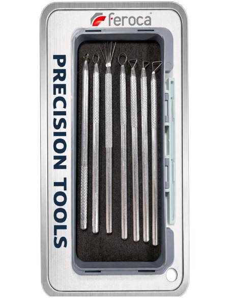 Set 7 Präzisionswerkzeuge Edelstahl Modellierung Bildhauerei FX
