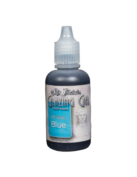 Skin Illustrator Glazing Gels maquillagem SFX hematomas feridas pele 30ml - Bruise Blue