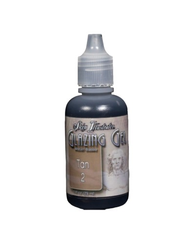 Skin Illustrator Glazing Gels maquillagem SFX hematomas feridas pele 30ml - Sable / Tan 2