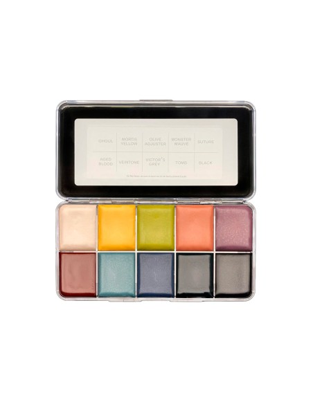 Palette maquillage FX Skin Illustrator Mike Hill 6 couleurs effets spéciaux