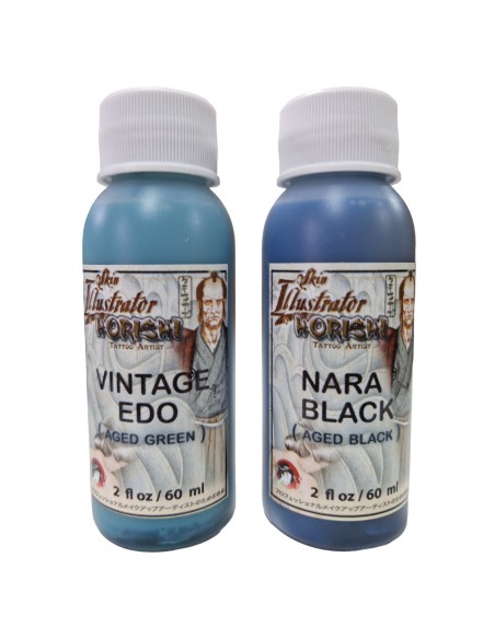 Skin Illustrator Tattoo Classics maquillaje líquido alcohol efecto tatuaje - Aged Black