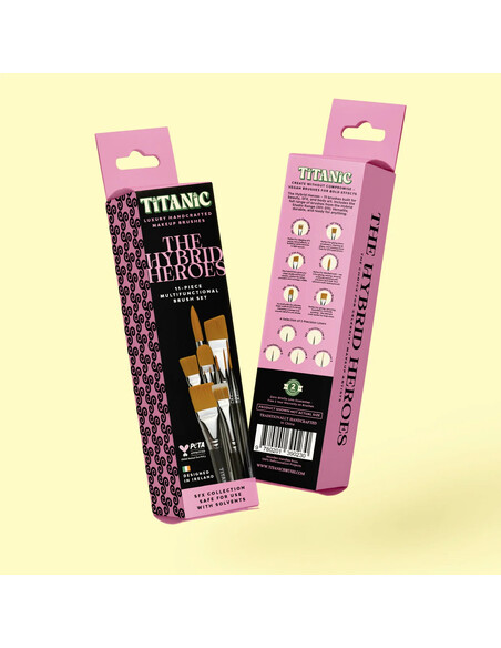 Titanic FX Brush Kit The Hybrid Heroes | Pinceaux FX | Feroca
