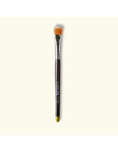 Pennello Stipple Piatto Medio per Trucco FX | Feroca