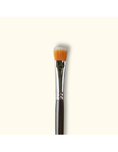 Pennello Stipple Piatto Medio per Trucco FX | Feroca