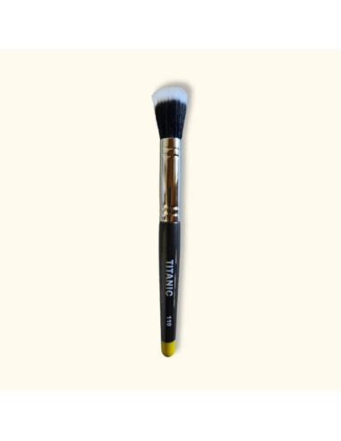 Pincel Stipple Circular Longo FX Profissional | Feroca