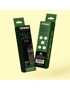 Titanic FX Brush Kit Get to the Point | Pinceaux FX | Feroca