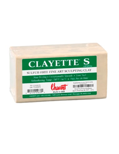Chavant Clayette Soft Knetmasse 906 g | Feroca