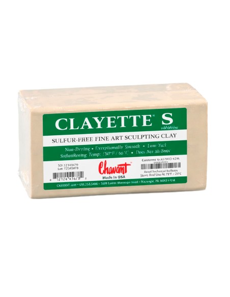 Chavant Clayette Soft Knetmasse 906 g | Feroca