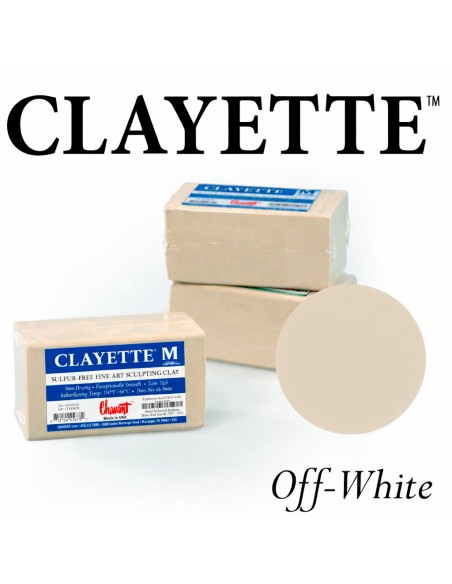 Chavant Clayette Medium, plastilina profissional | Feroca