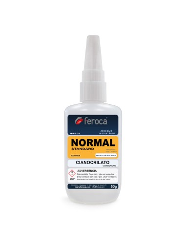 Cola Cianoacrilato de Cura Rápida 50 g | Feroca