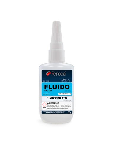 Very Fluid Cyanoacrylate Ultra-Fast Adhesive 50 g | Feroca