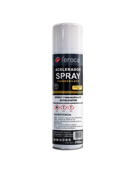 Spray Acelerador para Cianocrilato | Feroca
