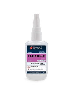 Ciano Flexible 50g - Cianoacrilato Flexible | Feroca