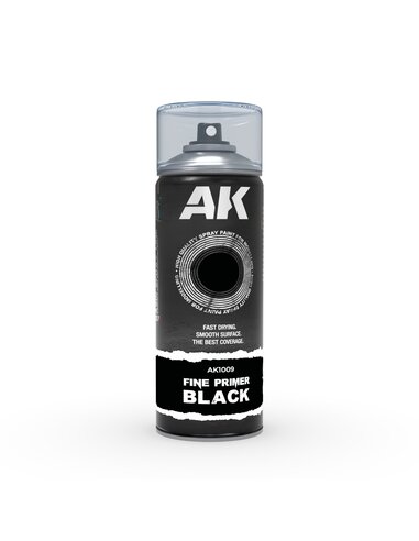 Fine Primer Black - Spray 400ml