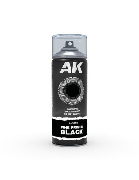 Fine Primer Black - Spray 400ml