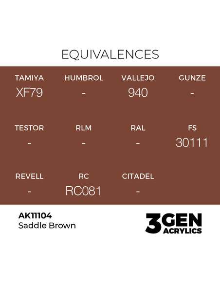 Saddle Brown 17ml