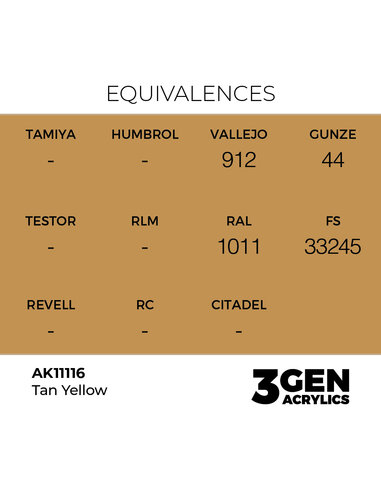 Tan Yellow 17ml